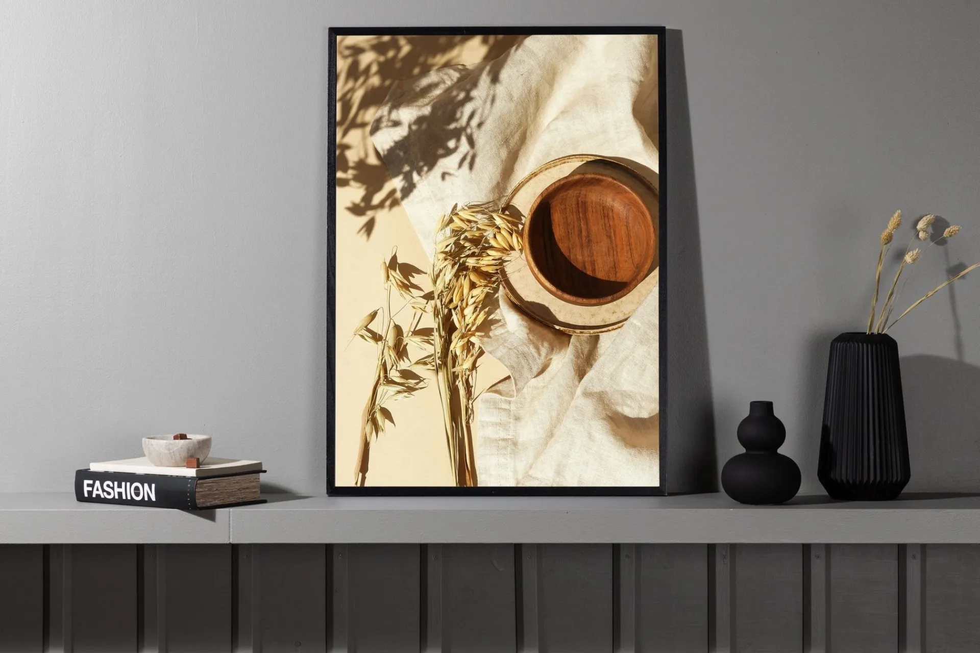Venture Home Posters|Posters-Poster Brown Bowl 50x70 cm Beige