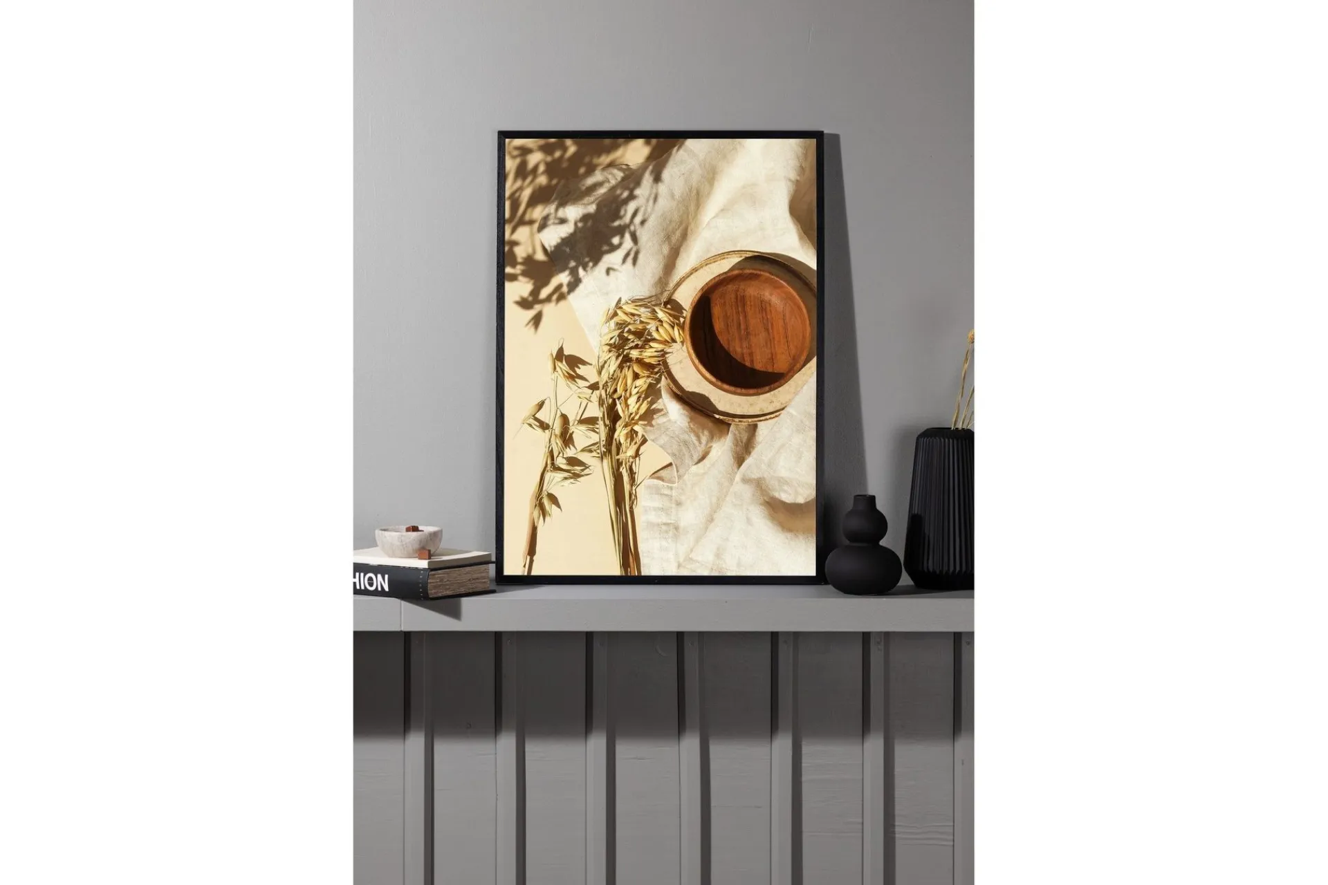 Venture Home Posters|Posters-Poster Brown Bowl 50x70 cm Beige