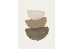 Venture Home Posters|Posters-Poster Brush strokes 21x30 cm Beige