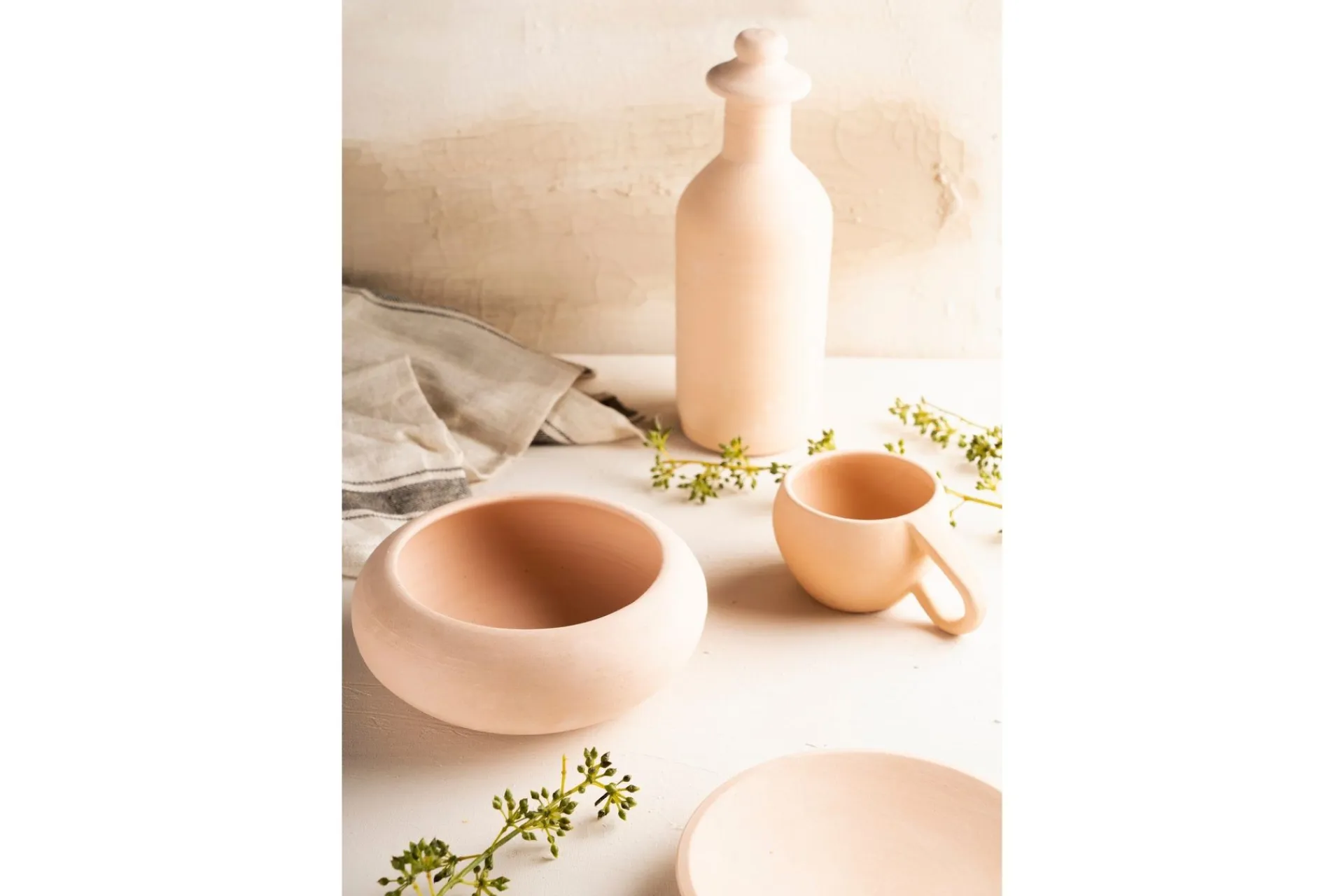 Venture Home Posters|Posters-Poster Ceramics 70x100 cm Beige