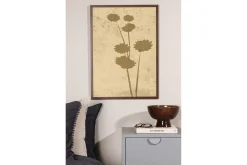 Venture Home Posters|Posters-Poster Flower art 30x40 cm Beige