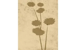 Venture Home Posters|Posters-Poster Flower art 30x40 cm Beige