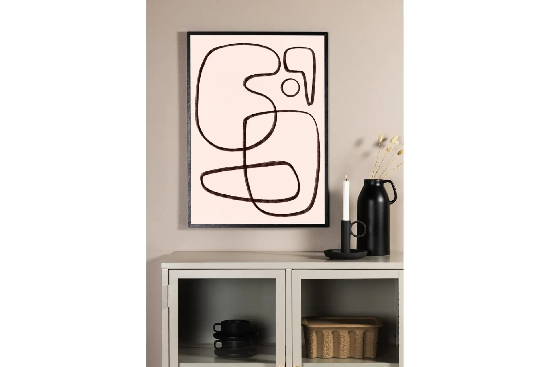 Venture Home Poster Line art 50x70 cm