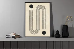 Venture Home Posters|Posters-Poster Pantheon 21x30 cm Beige