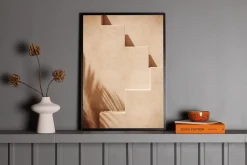 Venture Home Posters|Posters-Poster Stairs 50x70 cm Lys Oransje