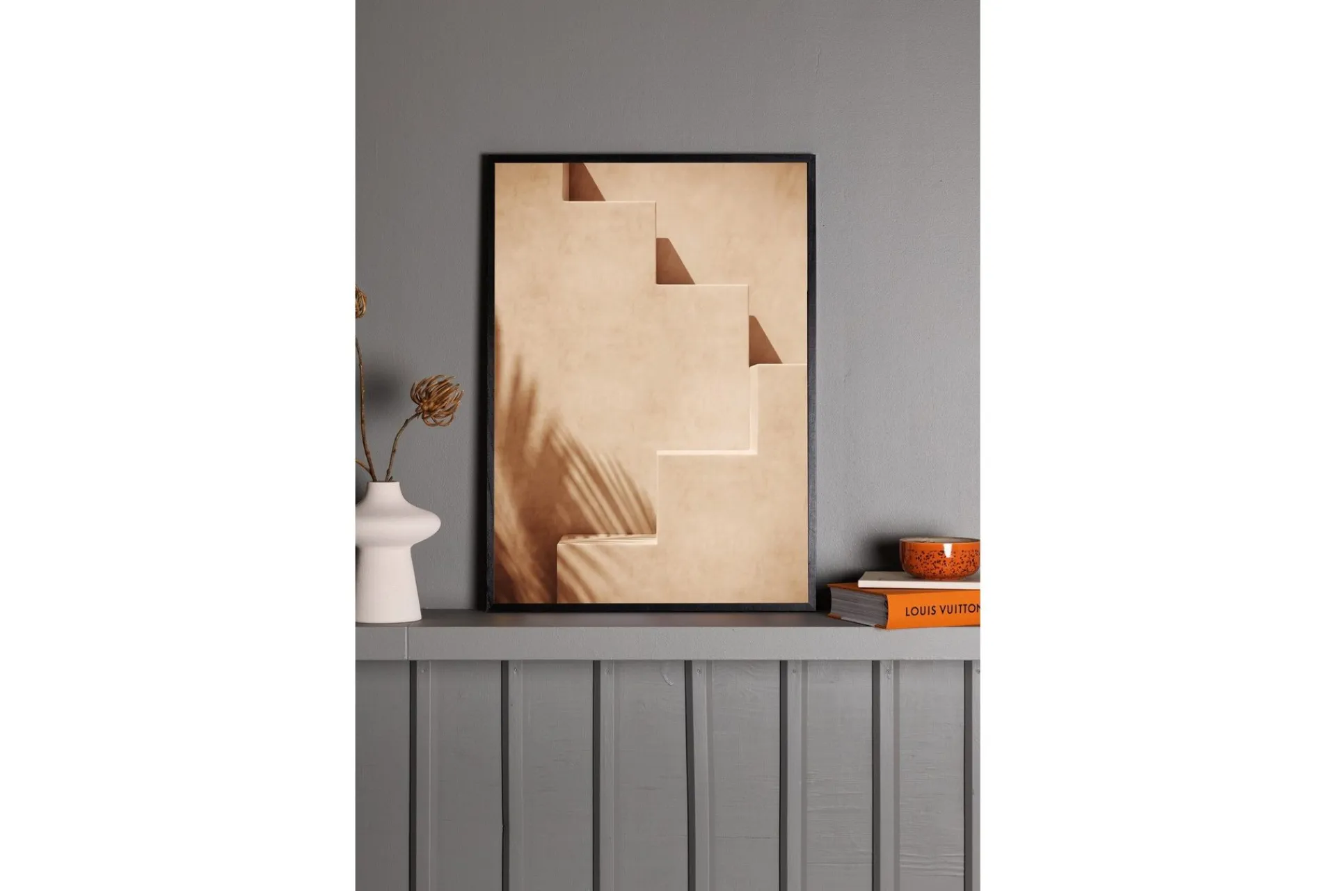Venture Home Posters|Posters-Poster Stairs 50x70 cm Lys Oransje
