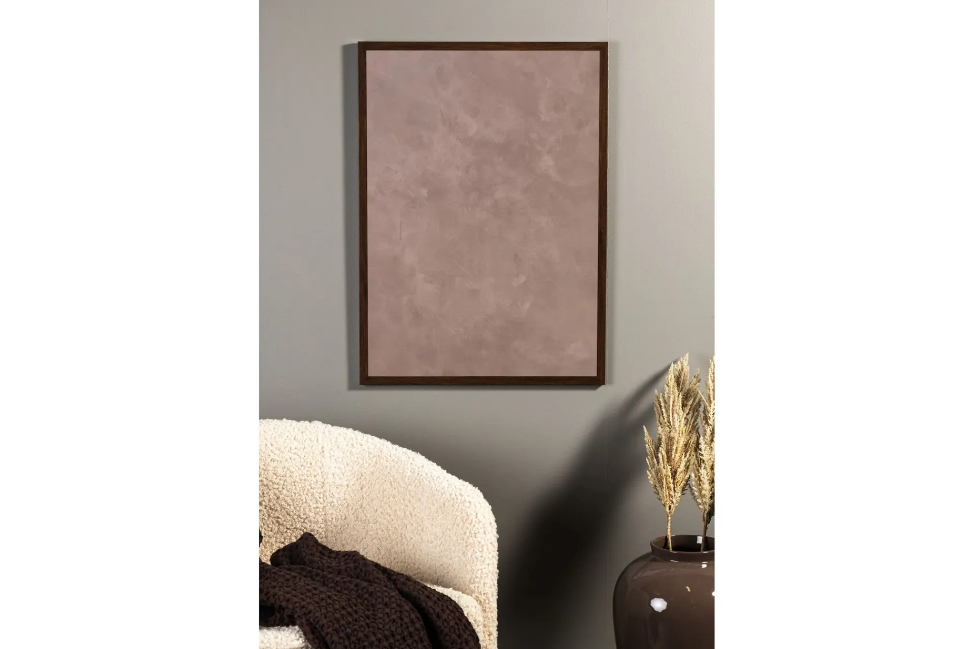 Venture Home Posters|Posters-Poster Structure paint 30x40 cm Brun