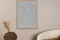 Venture Home Posters|Posters-Poster Symmetrical 50x70 cm Grey