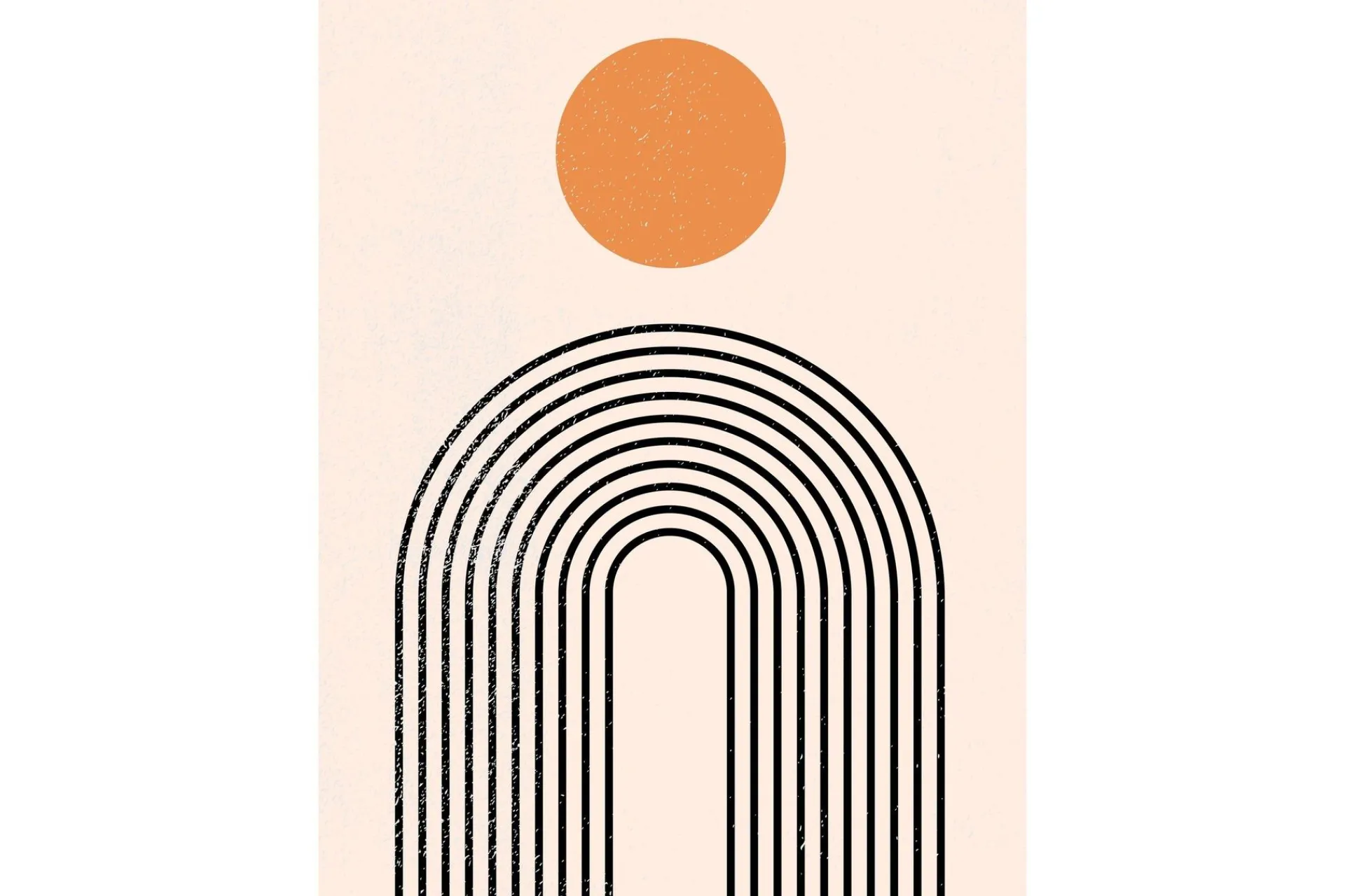 Venture Home Posters|Posters-Poster Tempel 30x40 cm Beige