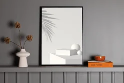 Venture Home Posters|Posters-Poster White Box 21x30 cm Beige