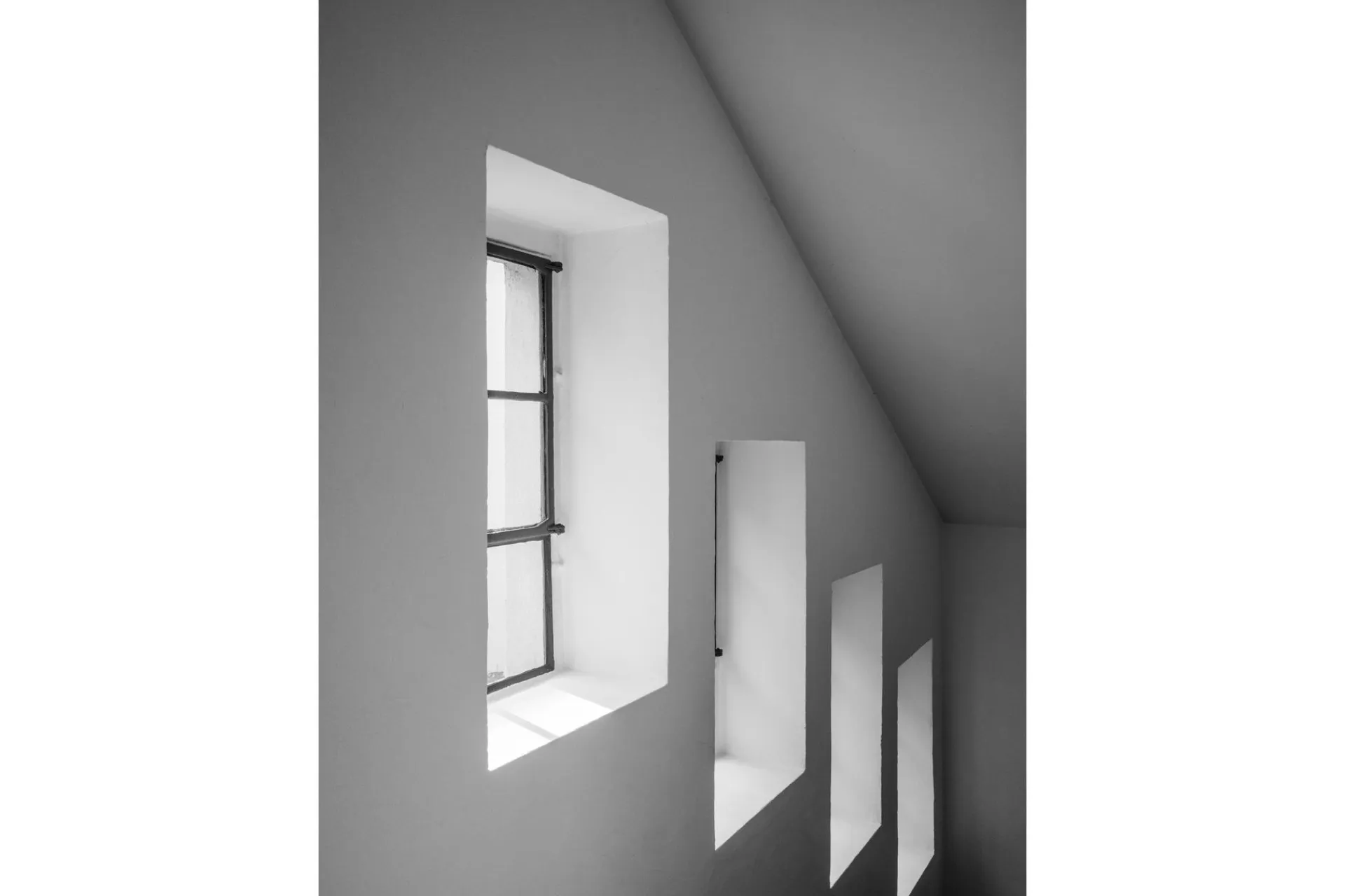 Venture Home Posters|Posters-Poster Windows 30x40 cm Svart/Hvit