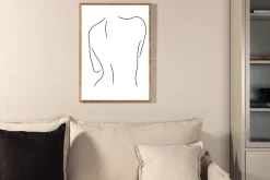 Venture Home Posters|Posters-Poster Women 30x40 cm Svart/Hvit