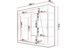 Scandinavian Choice Prag Garderobe LED-belysning