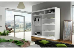 Scandinavian Choice Prag Garderobe Skyvedører med Speil
