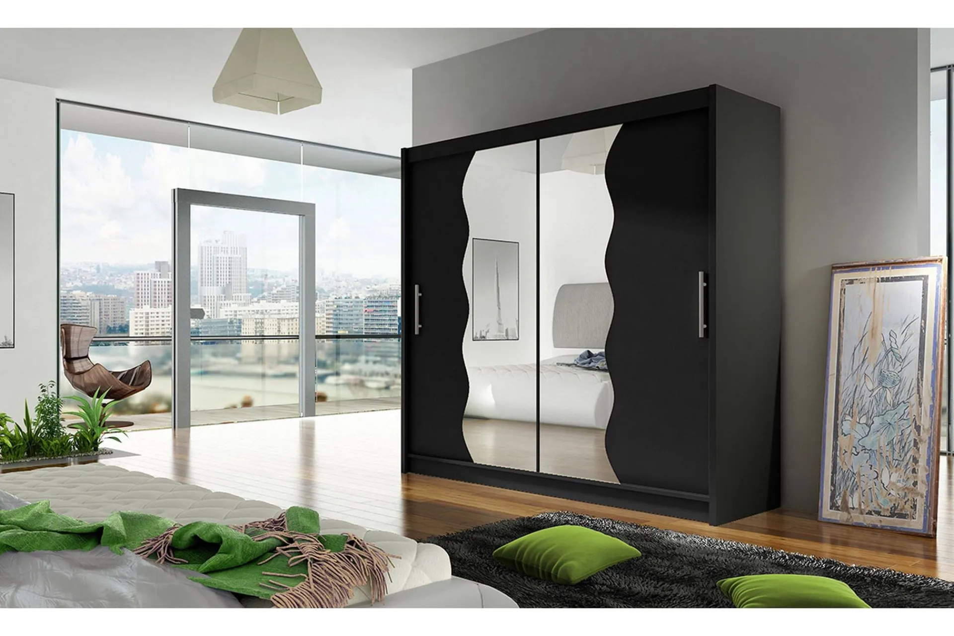 Scandinavian Choice Garderober & Garderobesystem-Prag Garderob 180x57x215 cm Black Svart