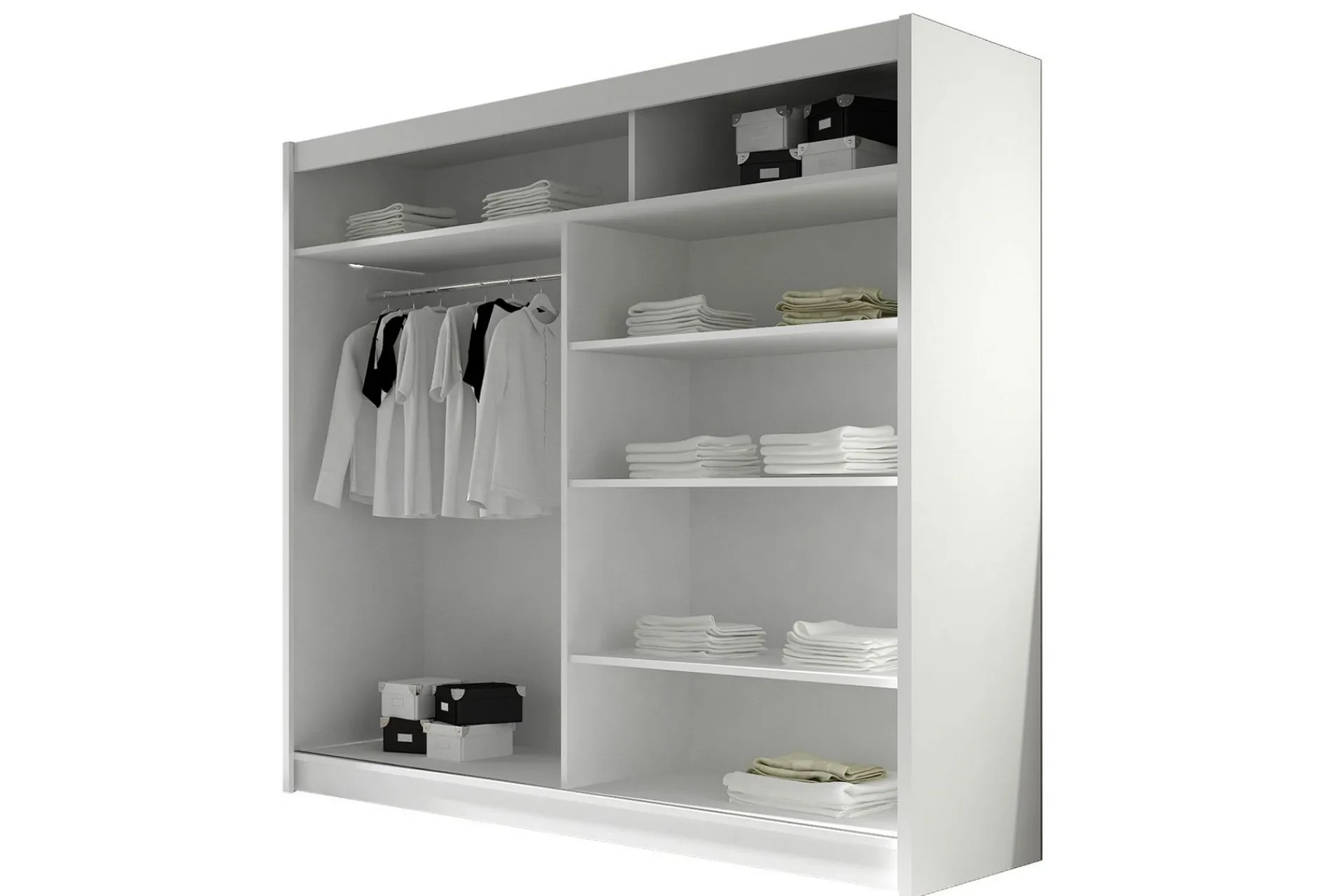 Scandinavian Choice Garderober & Garderobesystem-Prag Garderob 180x57x215 cm Black Svart