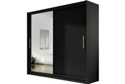Scandinavian Choice Prag Stor Garderobe med Skyvedører + Speil