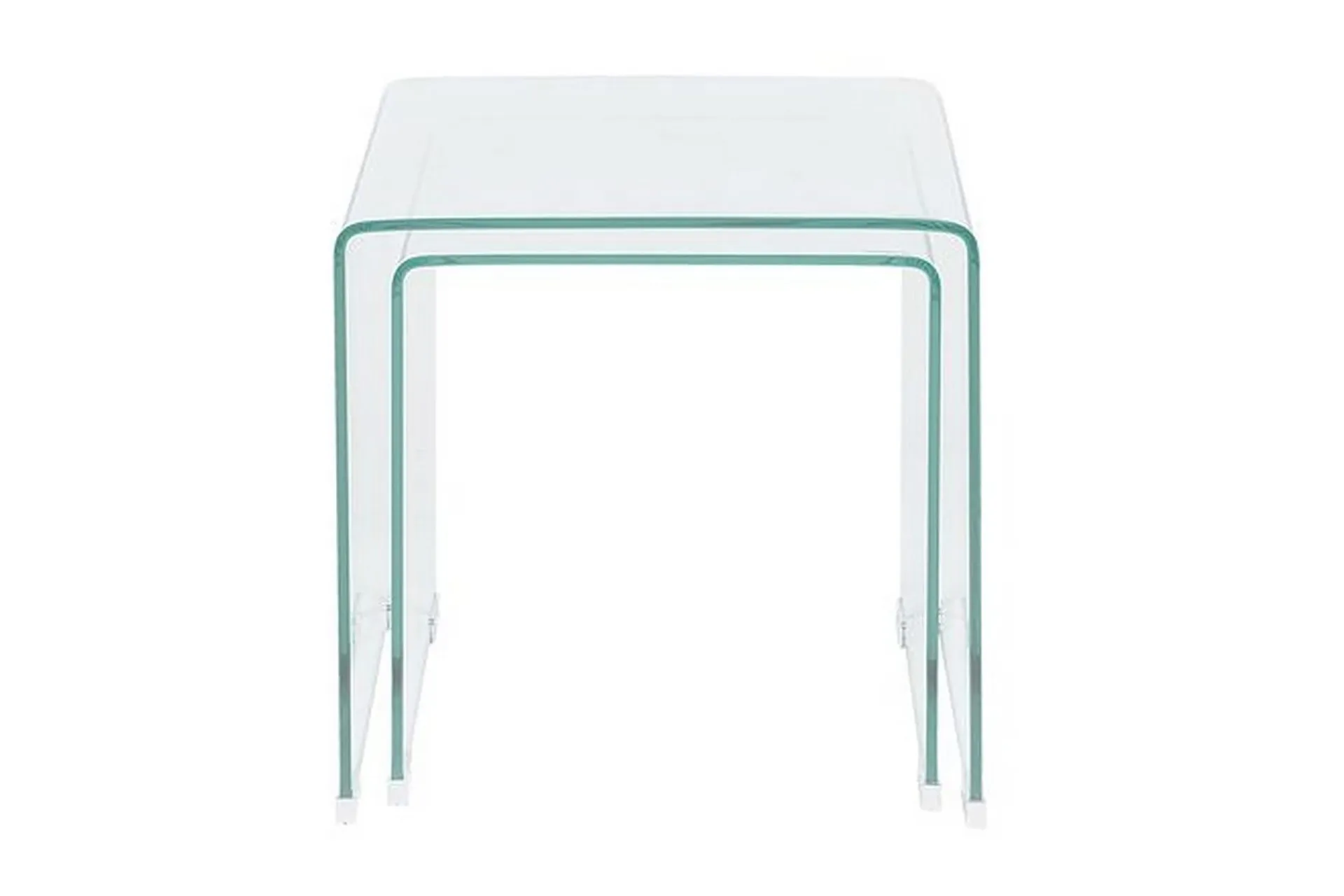 Avlastningsbord-Prestina Sidebord 2-pk Transparent