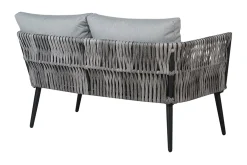 Veranda & Terrasse|Loungesett-Preveza Loungegruppe 120 cm Grey