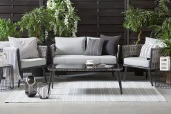 Veranda & Terrasse|Loungesett-Preveza Loungegruppe 120 cm Grey