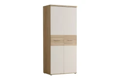 Garderober & Garderobesystem-Priesmeyer Garderobe 80x189 cm Brun/Hvit