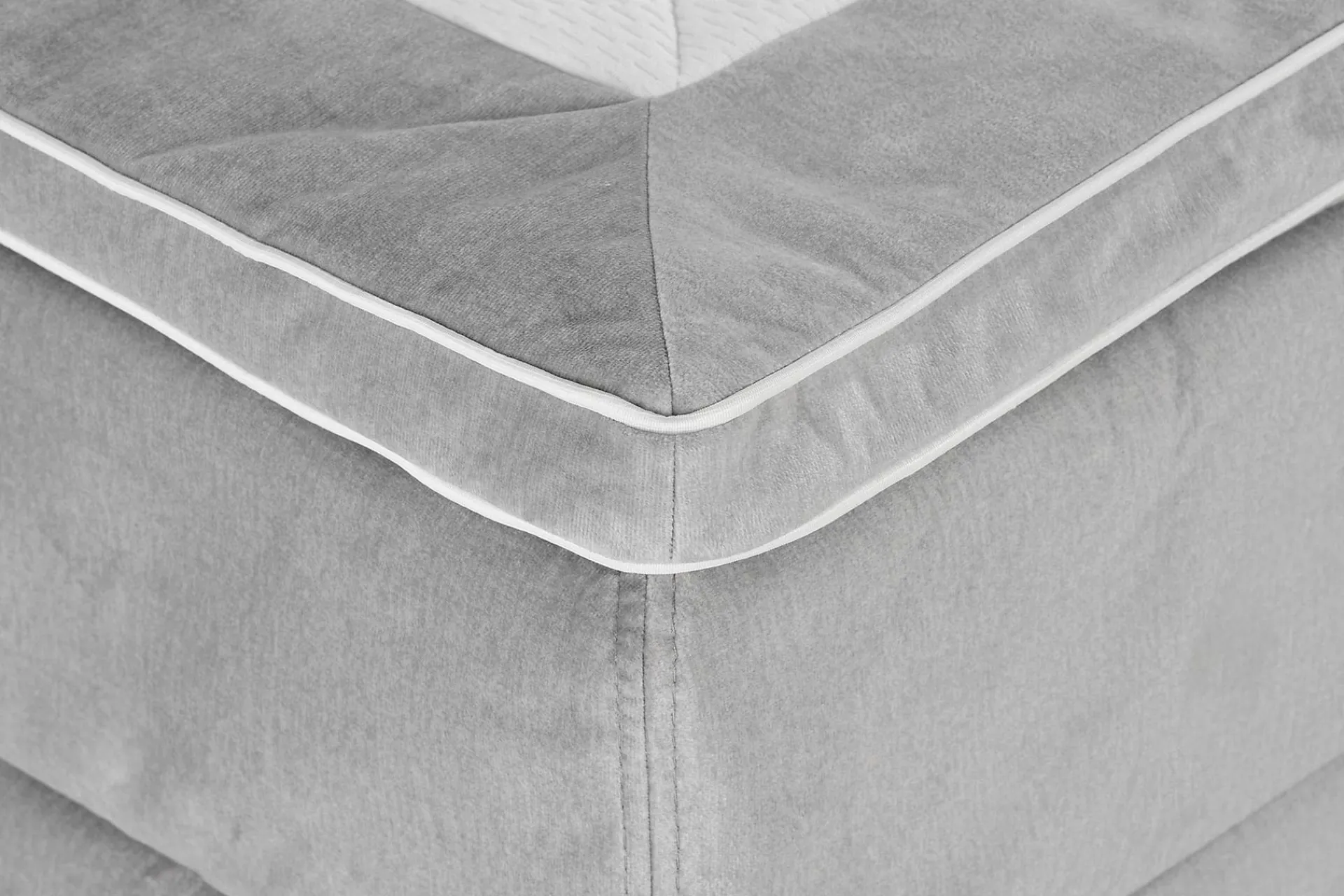 Kontinentalsenger|Komplett Sengepakke-Princess Sengepakke 160x200cm Grey
