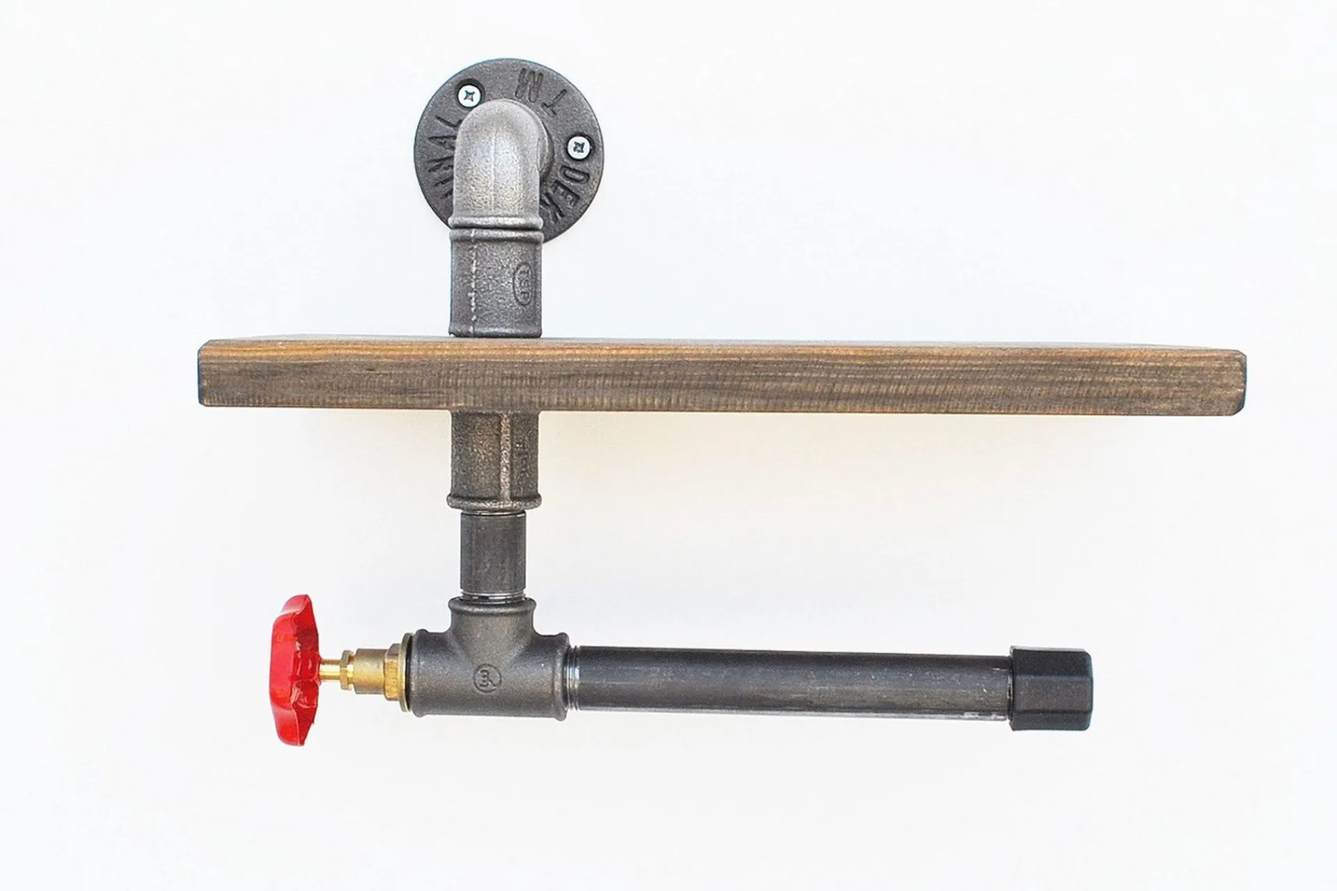Kjøkkenutstyr-Pukkuri Papirholder 31 cm Brun,Svart