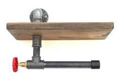 Kjøkkenutstyr-Pukkuri Papirholder 31 cm Brun,Svart