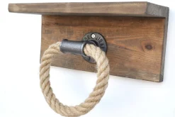 Vegghylle-Pukkuri Veggoppheng 30 cm Brun