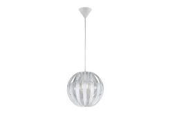 Trio Lighting Kjøkkenlampe|Taklampe-Pumpkin Pendellampe 30 cm 1xE27 Hvit