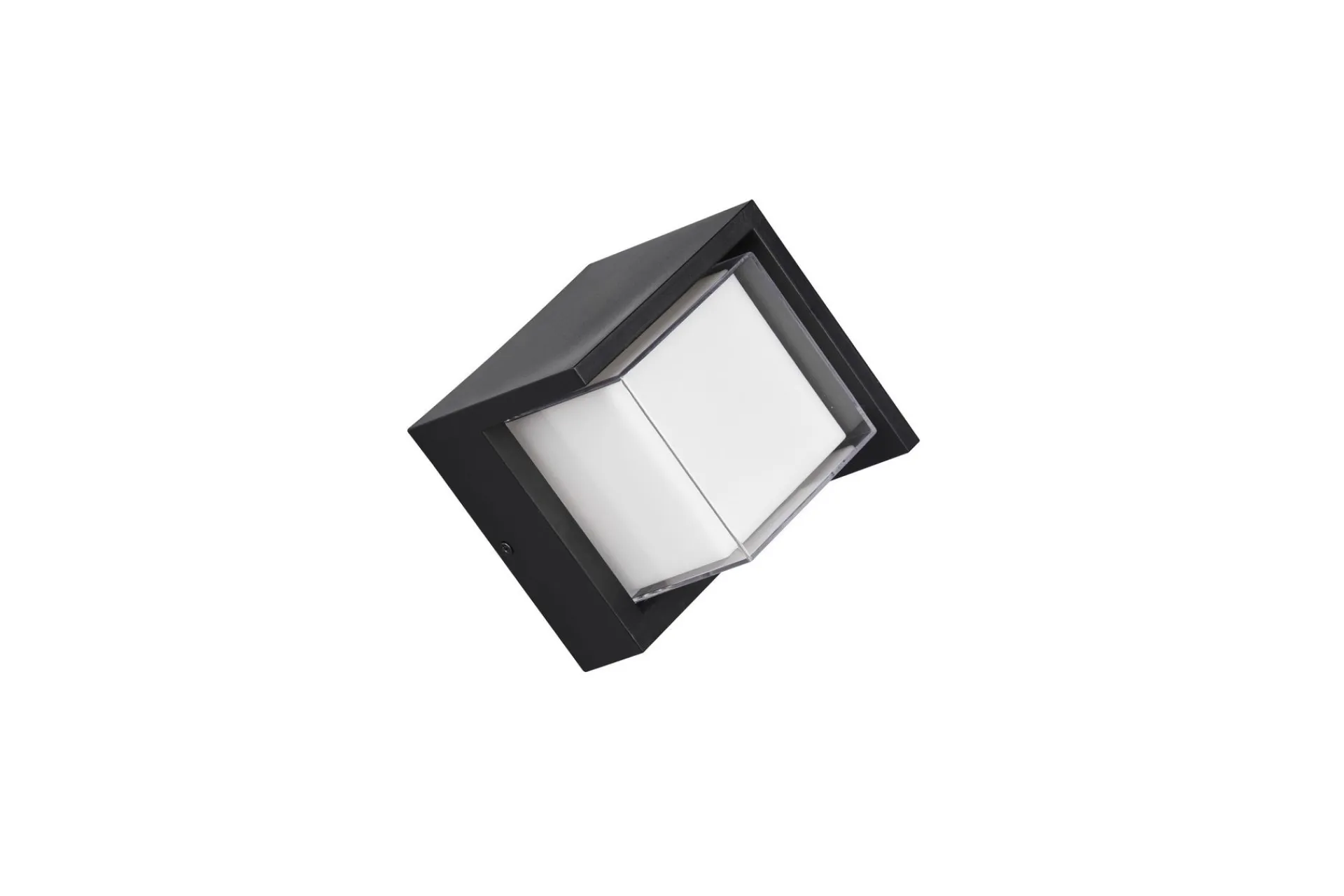 Trio Lighting Puno LED-Vegglampe Neliö Mattsvart