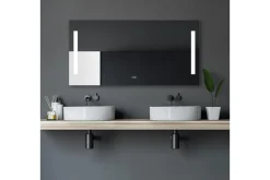 Purnuvara Baderomsspeil 60 cm LED-Lys