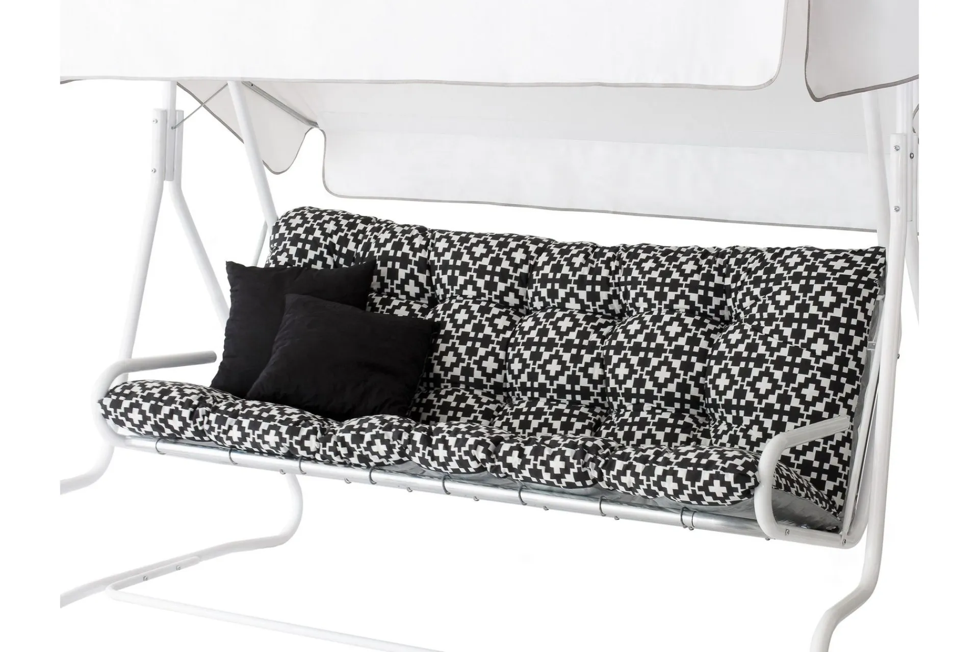 Varax Puter-Pute til DeLuxe / Suvi / Monica Hammock Svart/Hvit