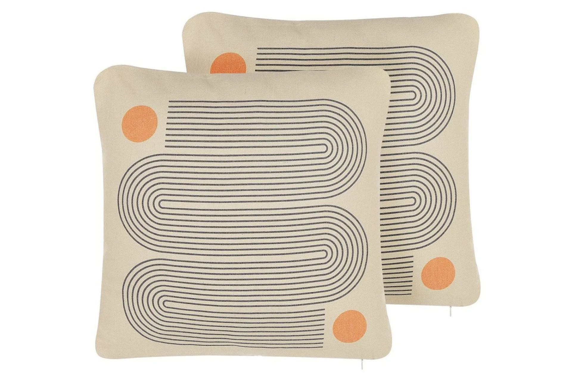 Hagepute|Tepper & Pledd-Pynteputer Calibrachoa sett à 2 Beige,Orange,Grey