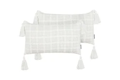 Hagepute|Hagepute-Pynteputer Douris sett med 2 30x60 cm Beige,Hvit