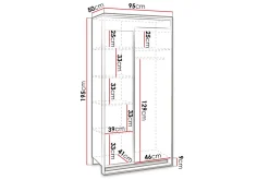 Quant Garderobe 50x95 cm