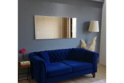 Veggspeil|Gangspeil-Raliyah Dekorasjonsspeil 62 cm Sølv