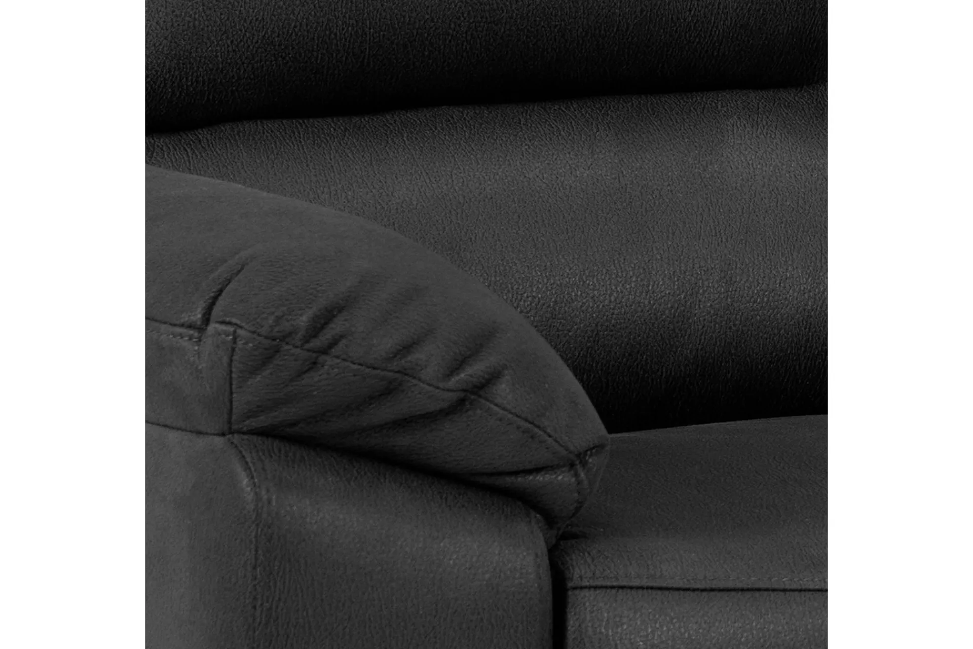 Comfort Living Hjørnesofa-Ranas 2-seters Hjørnereclinersofa Elektrisk Grey