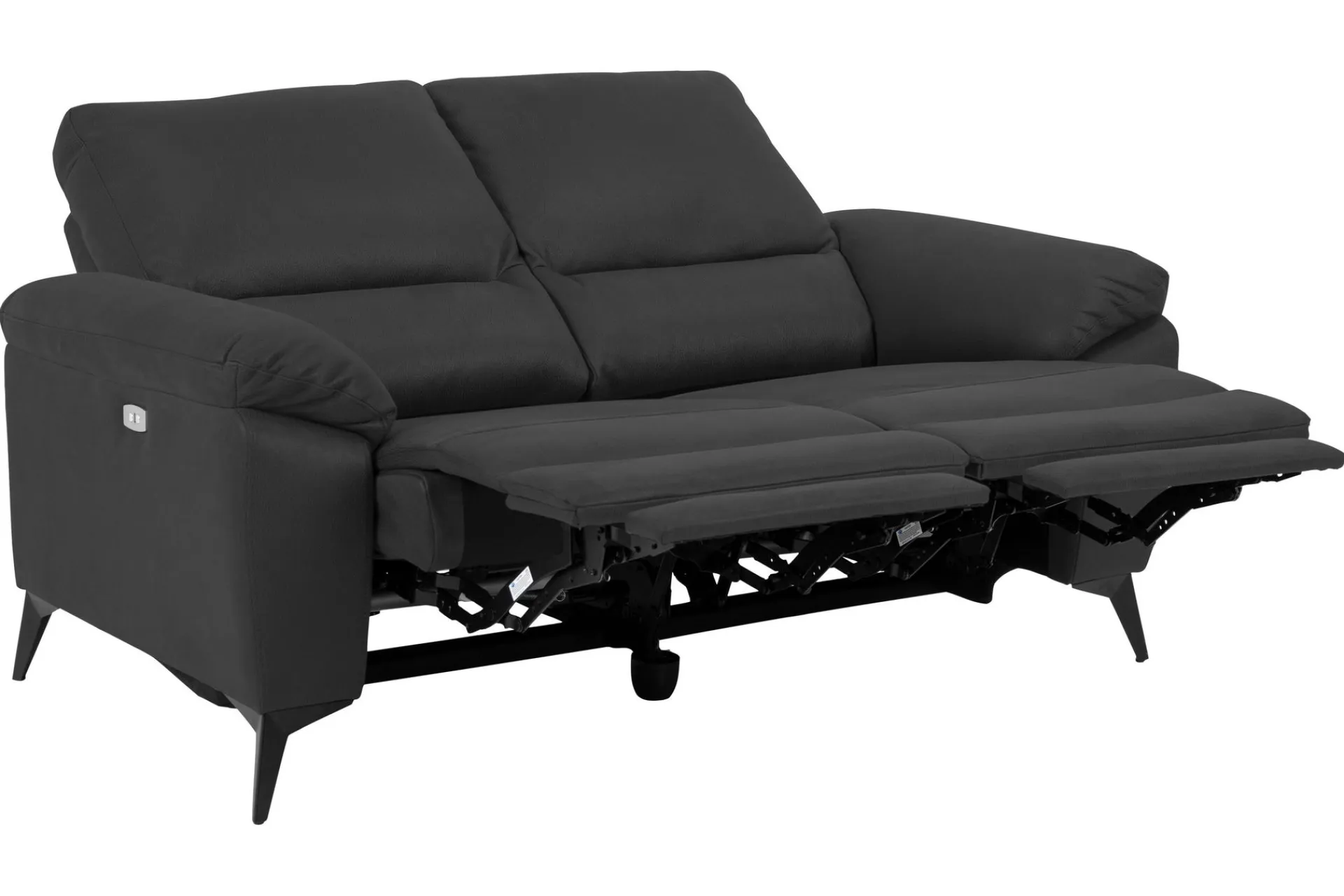Comfort Living Hjørnesofa-Ranas 2-seters Hjørnereclinersofa Elektrisk Grey