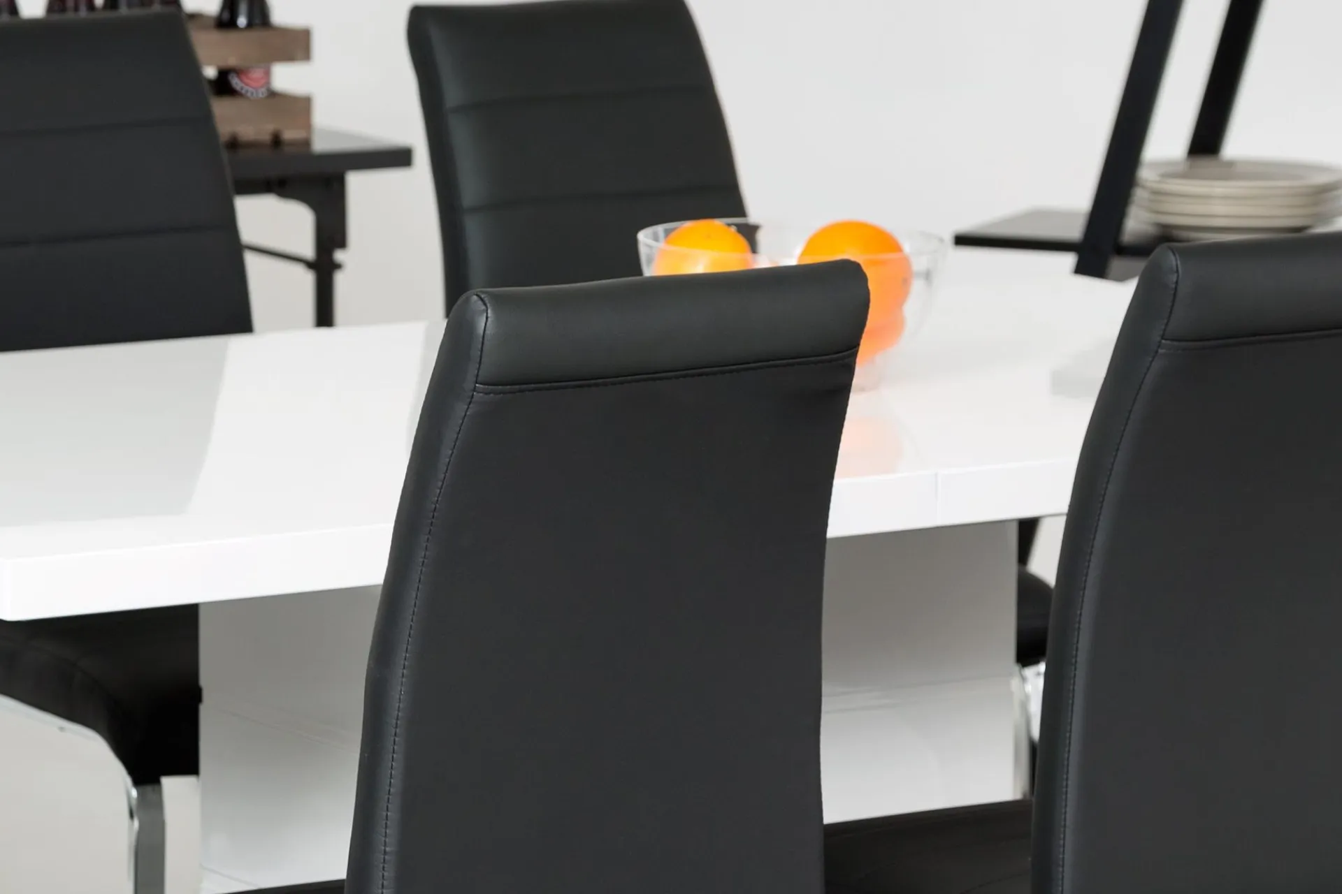 Concept 55 Ratliff Forlengningsbar Spisegruppe 180 cm m 4 Cibus Stoler