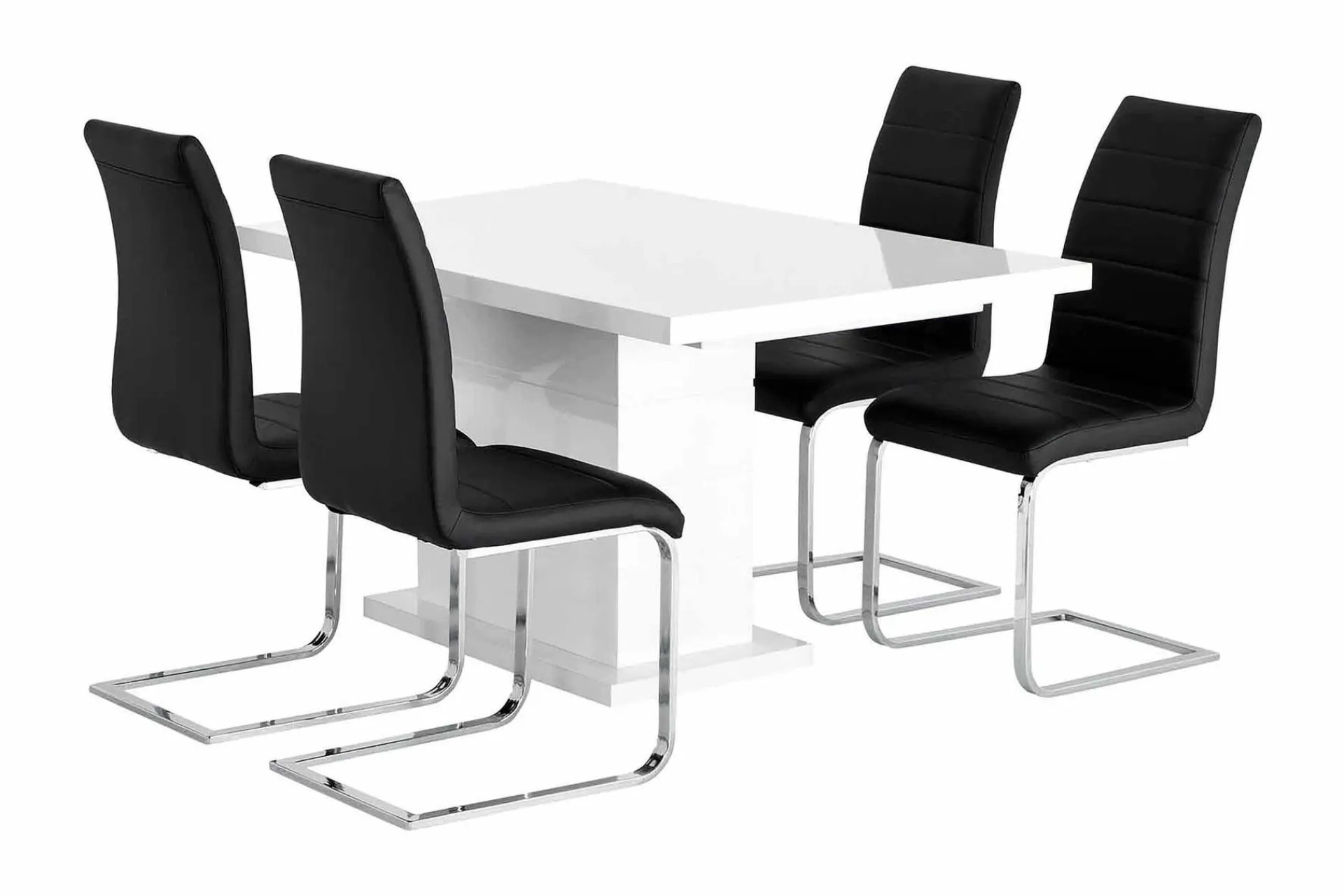 Concept 55 Ratliff Forlengningsbar Spisegruppe 180 cm m 4 Cibus Stoler