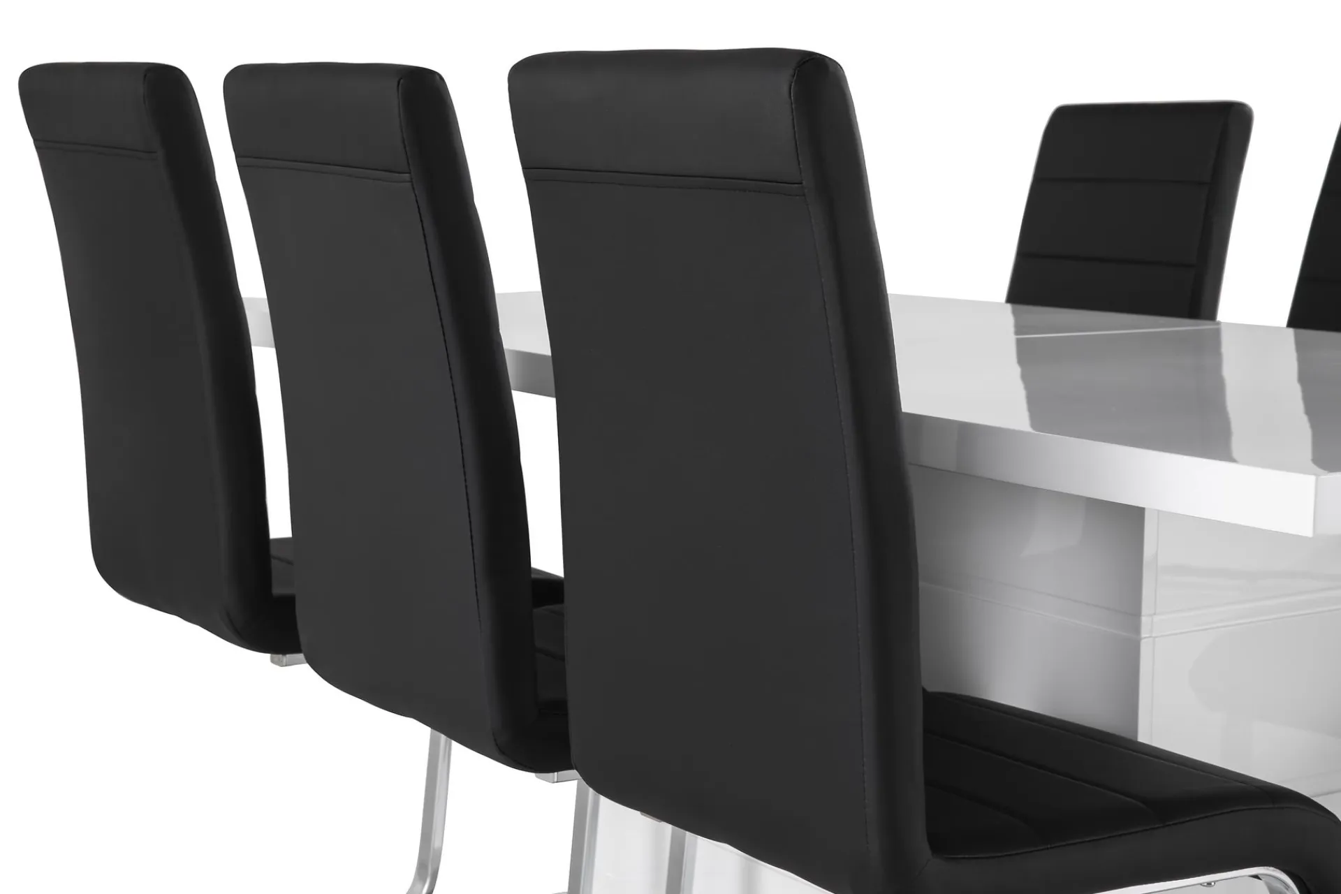 Concept 55 Ratliff Spisegruppe 180 cm + 6 Stoler Utvidbart med Tilleggsplate