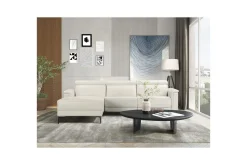 Loft24 Reclinersofa med hjørne Hjørnesofa 3-seters Lund Vänster