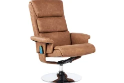 Lenestoler-Reclinerstol Legend Brun,Sølv