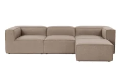 Sofa Med Sjeselong-Redlands Sofa med Sjeselong 3-seter Brun