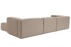 Sofa Med Sjeselong-Redlands Sofa med Sjeselong 3-seter Brun