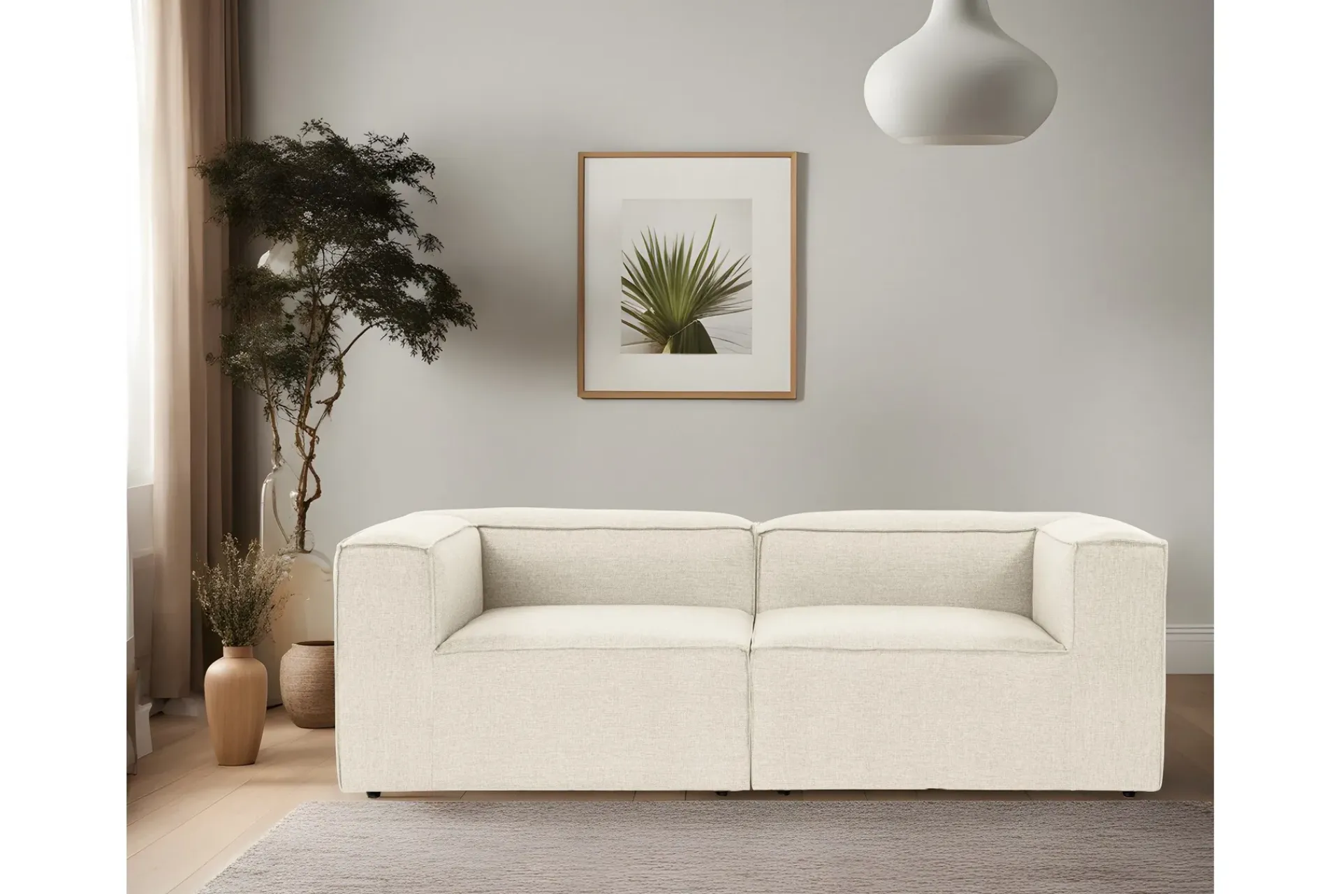 2 Seter Sofa-Redlands Sofa 2-seter Ecru