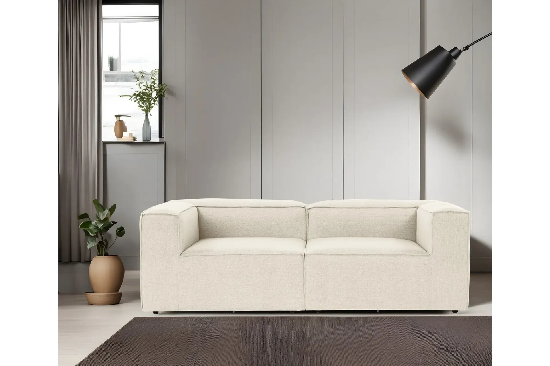 2 Seter Sofa-Redlands Sofa 2-seter Ecru
