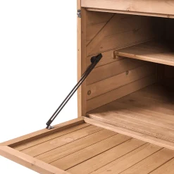 Byggesett Uterom|Lagringshus & Boder-Redskapsbod Toffia 127 cm 66 cm Brun