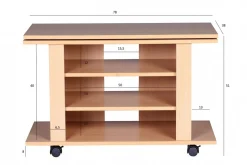 Wohnling Reeti TV-Benk 75 cm